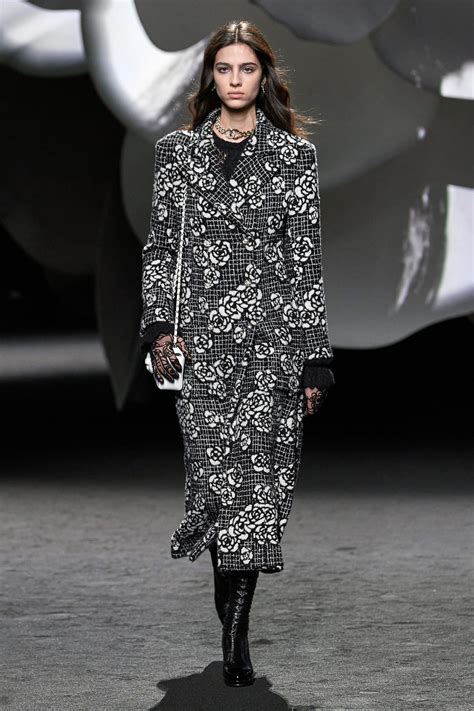 chanel winter dress|Chanel printed dresses.